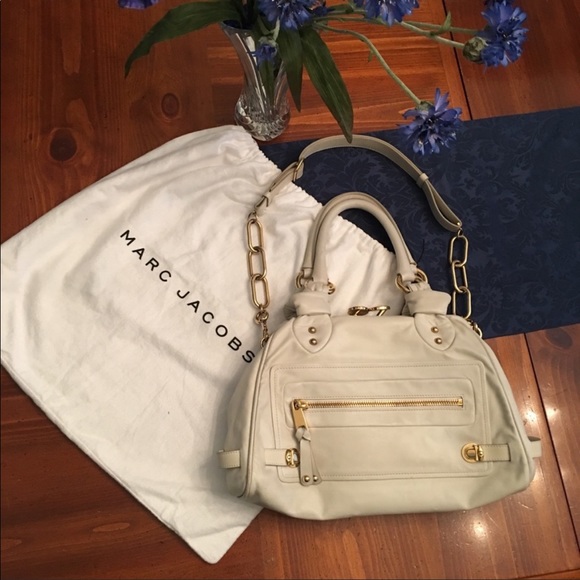 Luxury Authentic MARC JACOBS PURSE /Stam Bag🦋🔹FIRM🔹 - Picture 5 of 8
